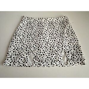 Kendall & Kylie Animal Print Leopard Lined Mini Skirt Women’s Size XS